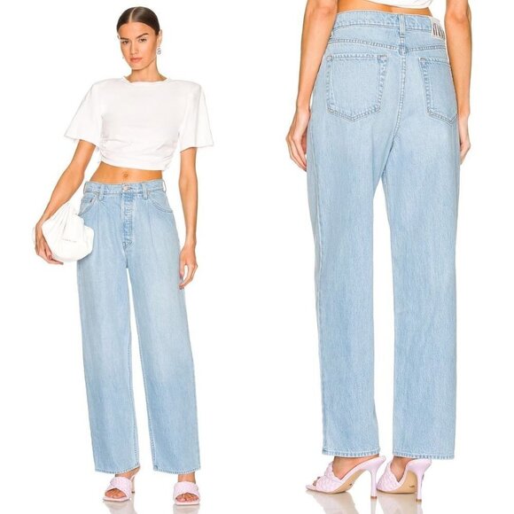 NEW MOTHER SNACKS! Pleated Fun Dip Puddle Jeans Just a Little Nibble Straight - Picture 13 of 15